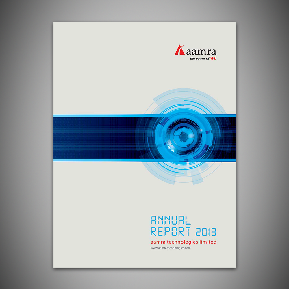 aamra Technology Limited's Annual Report 2013. I was the lead coordinator responsible for working with all the departments of ATL, writing and composing the report and working with the publishers in preparing and printing it.